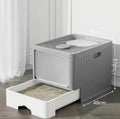 Bac À Litière Pour Chat, Toilette Pour Chat, Bac À Litière Autonettoyant, Bac À Litière Automatique Autonettoyant Avec Rayons Ultraviolets