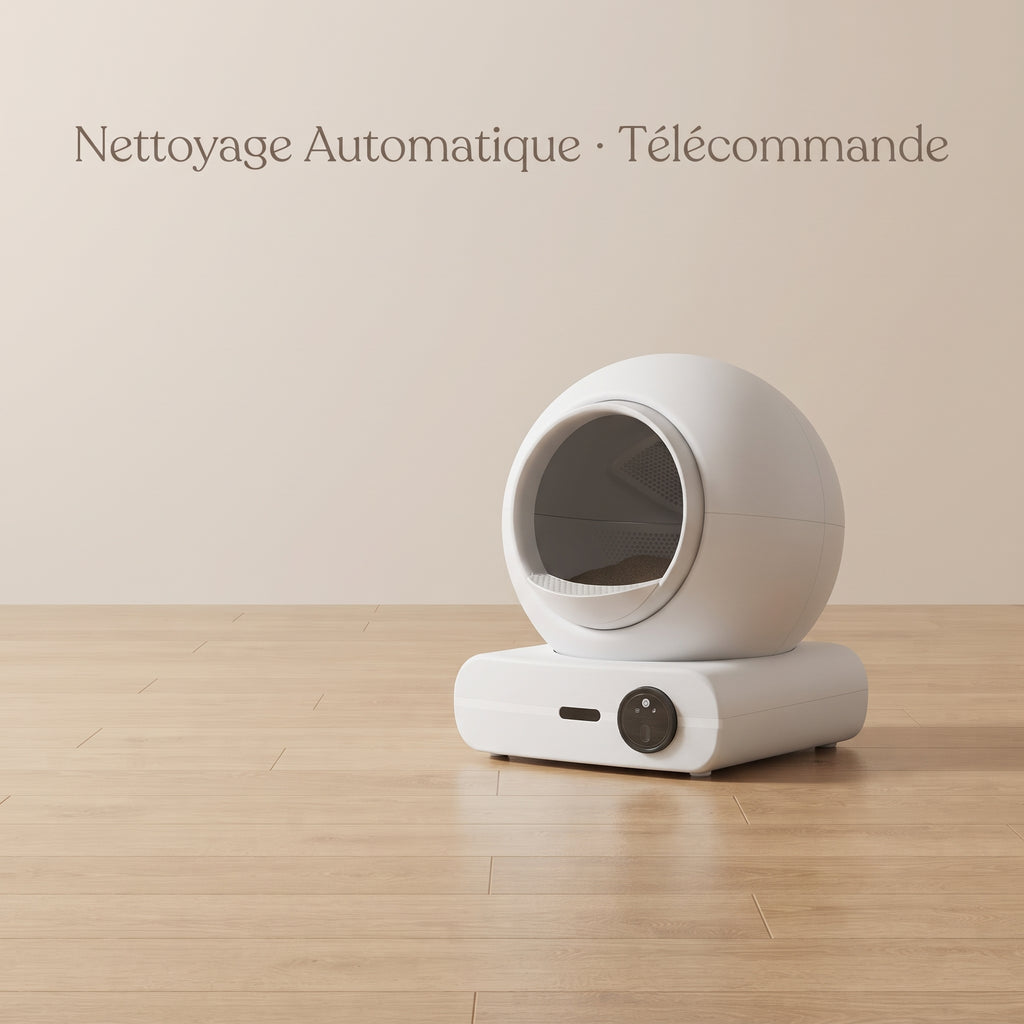 Litière autonettoyante pour chat