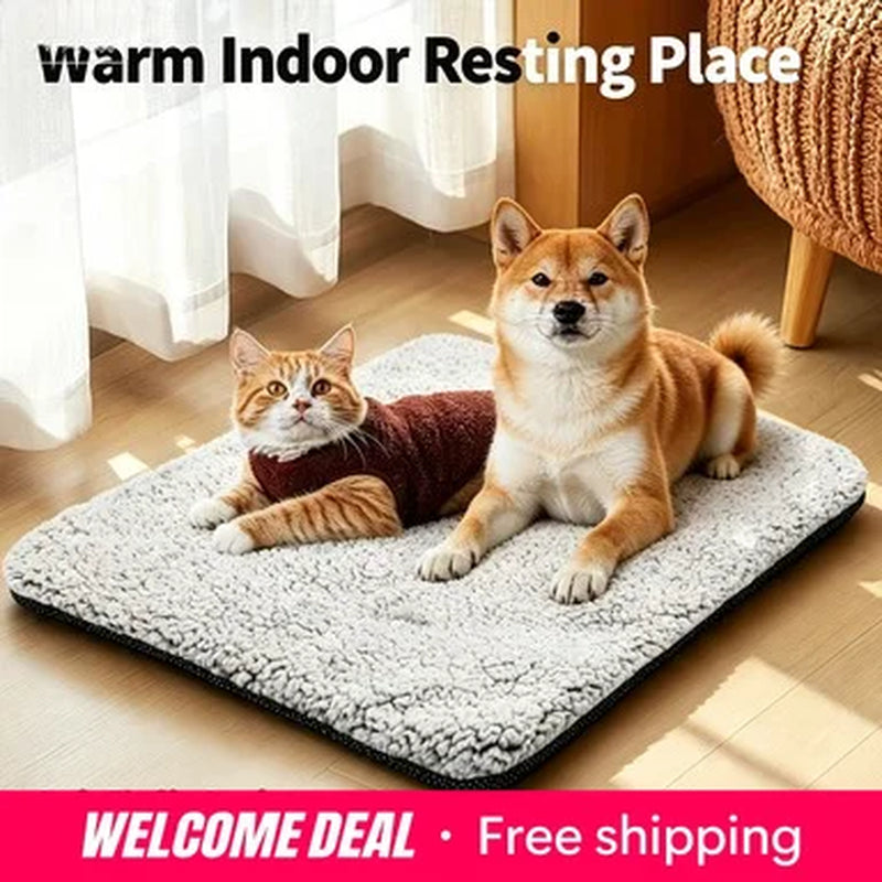 Coussin Thermique Auto-Chauffant Pour Animaux De Compagnie, Lavable, Couverture Chaude Non Électrique Pour Chiots, Chats, Chiens, Fournitures Pour Animaux De Compagnie D'Intérieur