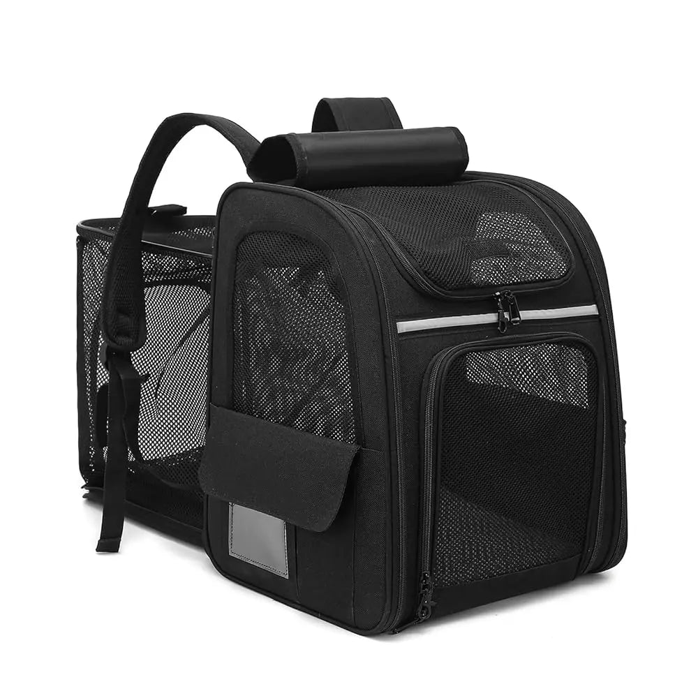 Dogat Pet Sac À Dos Portable Et Respirant Pour Chat/Chien Avec Fenêtre En Filet Pliable