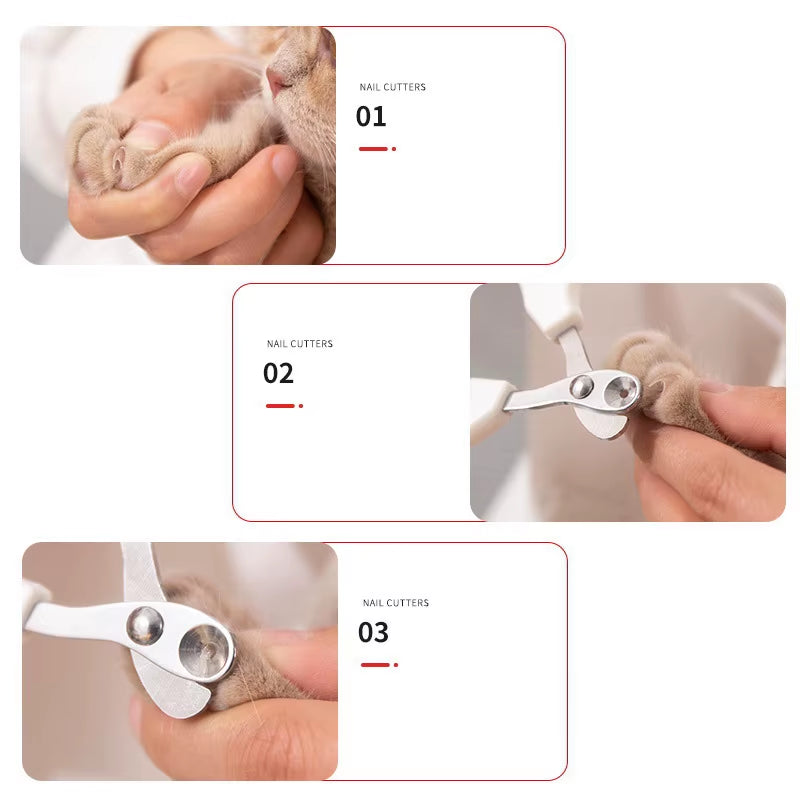 Ciseaux À Ongles Pour Chat À Trou Circulaire, Coupe-Ongles Professionnel Pour Chien De Compagnie, Coupe-Griffes D'Orteils, Fournitures De Toilettage Pour Animaux De Compagnie, Produits Pour Petits Chiens