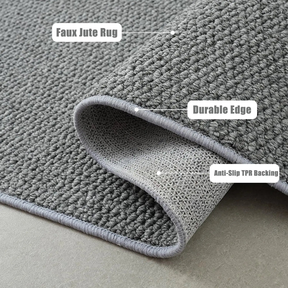 Tapis griffoir sisal découpable motif ananas
