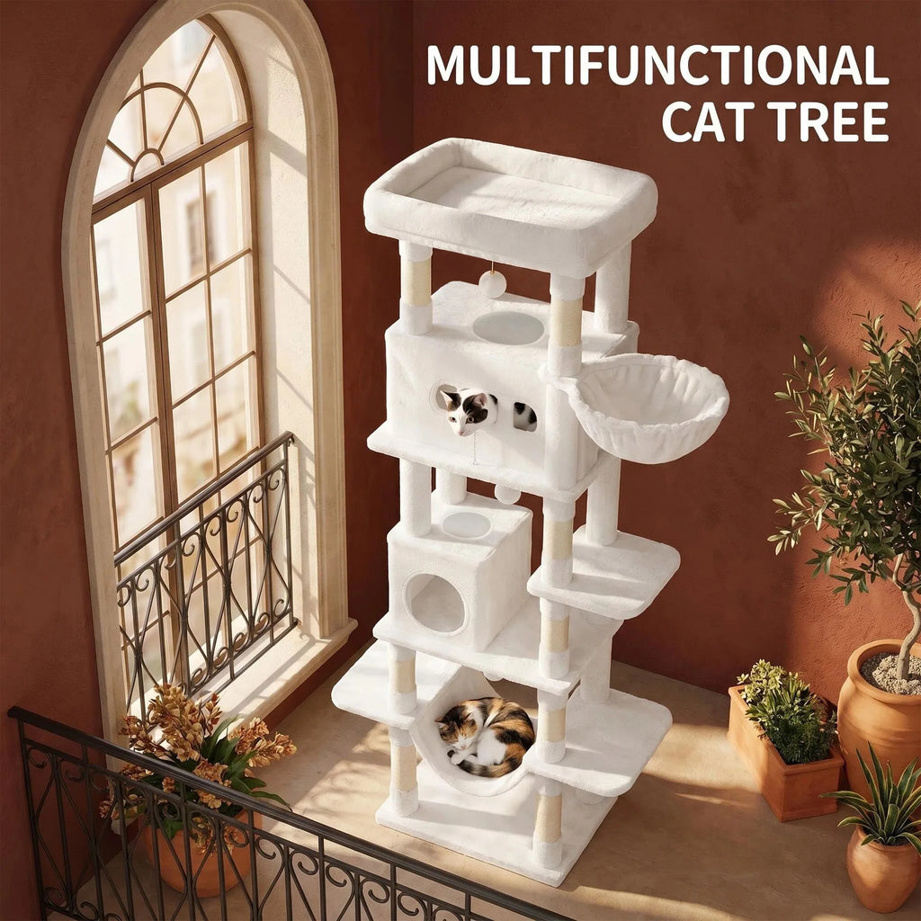 Arbre à chat XXL 210cm multi-niveaux