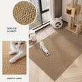 Tapis griffoir sisal découpable motif ananas
