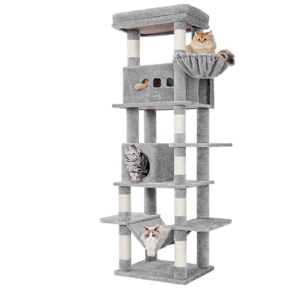 Arbre à chat XXL 210cm multi-niveaux