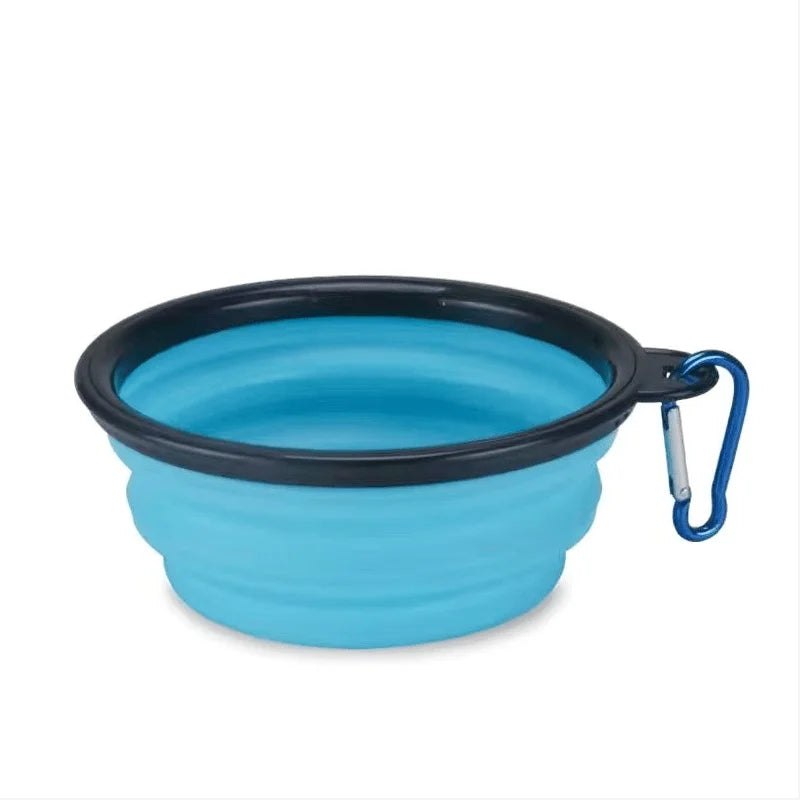 Gamelle pliable en silicone pour chien et chat