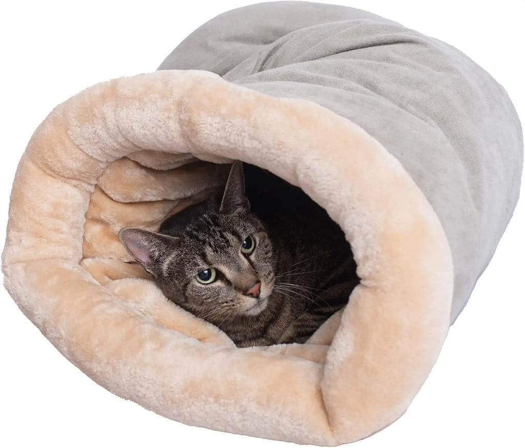 Sac de couchage chaud semi-fermé pour chat (modèle 2)