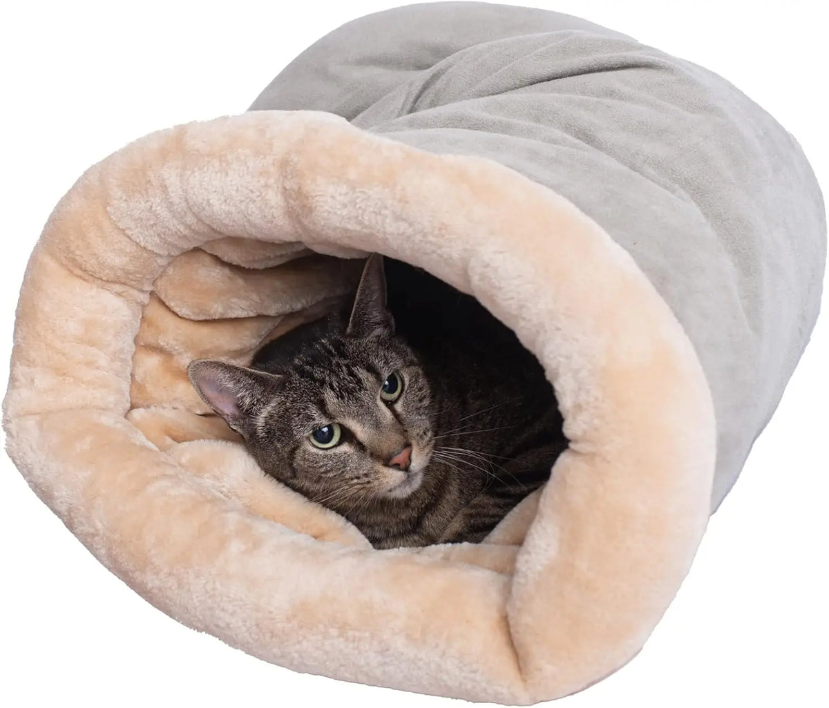 Sac de couchage chaud semi-fermé pour chat (modèle 2)