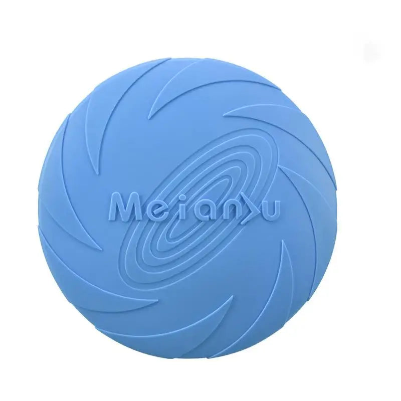 Frisbee flottant en caoutchouc pour chien