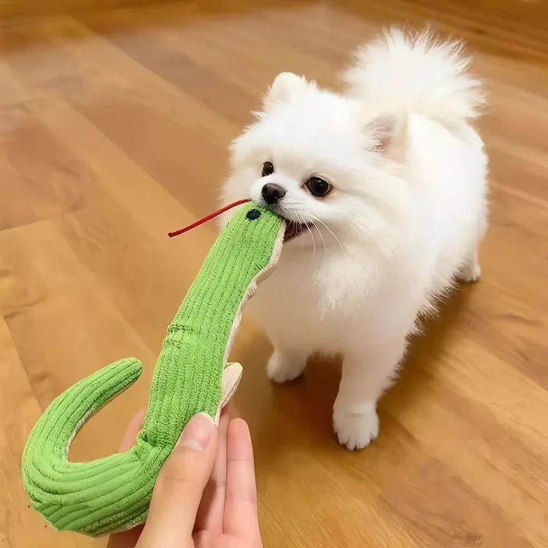 Jouet peluche serpent interactif 42cm pour chat