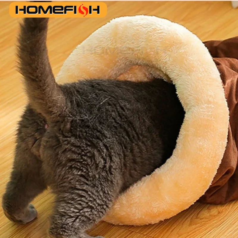Sac de couchage chaud semi-fermé pour chat