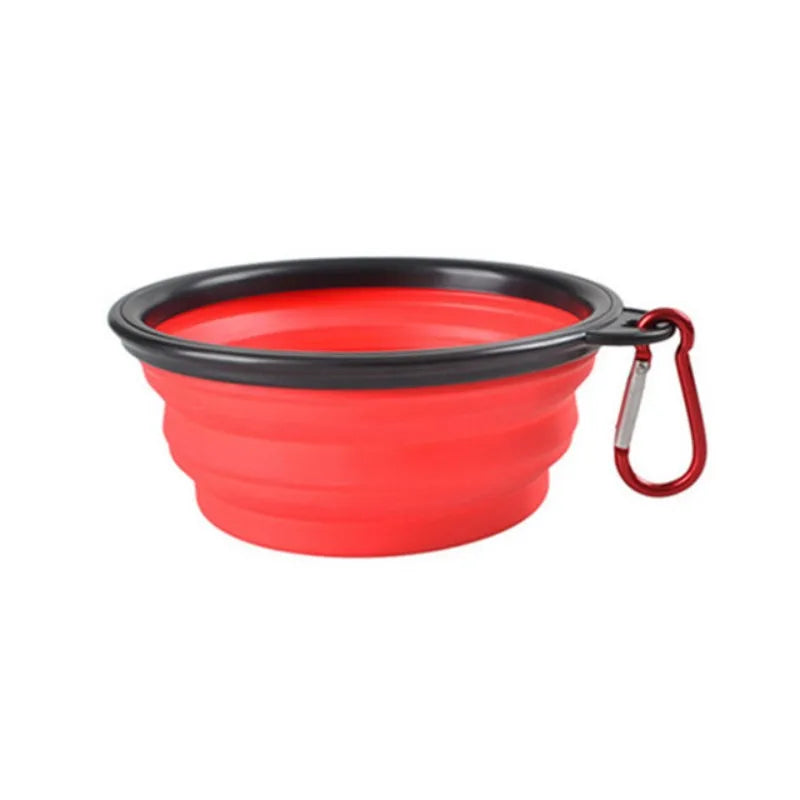 Gamelle pliable en silicone pour chien et chat
