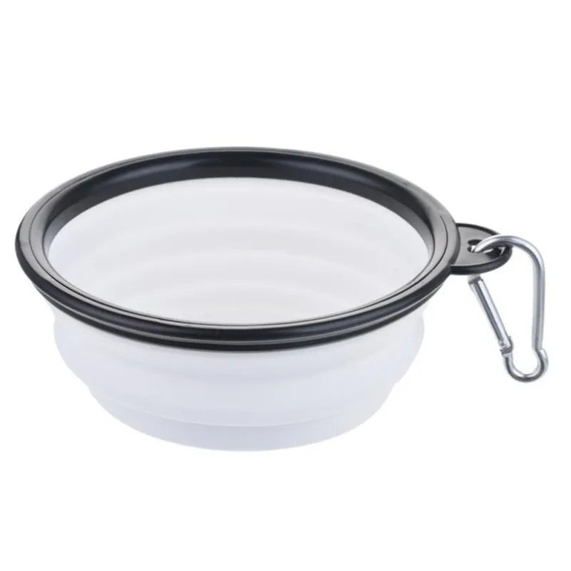 Gamelle pliable en silicone pour chien et chat