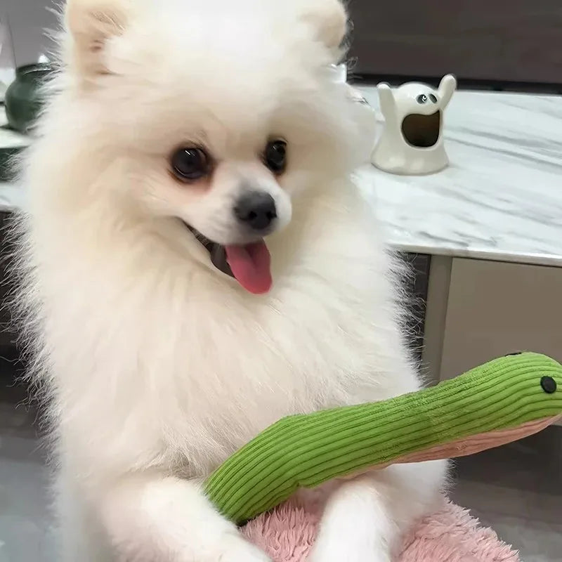 Jouet peluche serpent interactif 42cm pour chat