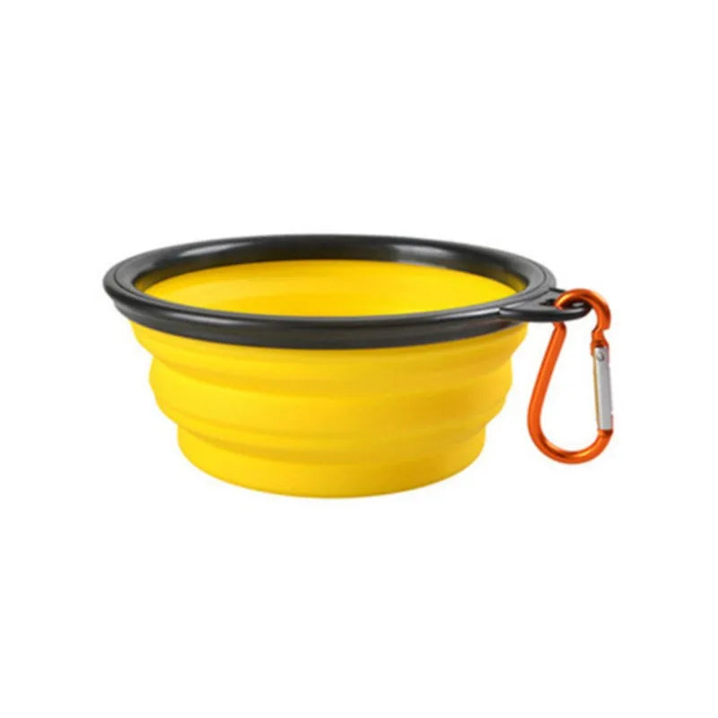 Gamelle pliable en silicone pour chien et chat