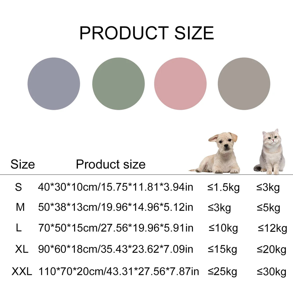 Canapé lit XXL pour grand chien et chat