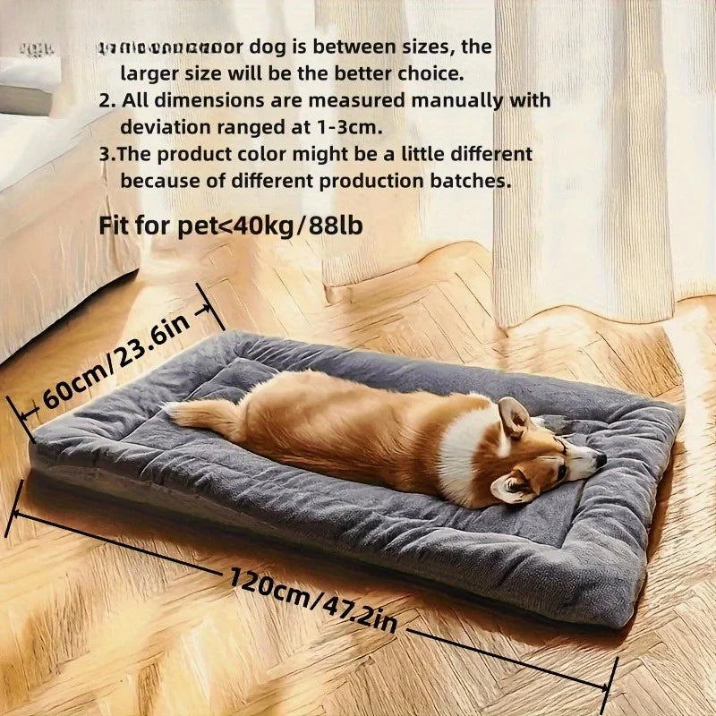Canapé peluche ultra doux pour chien