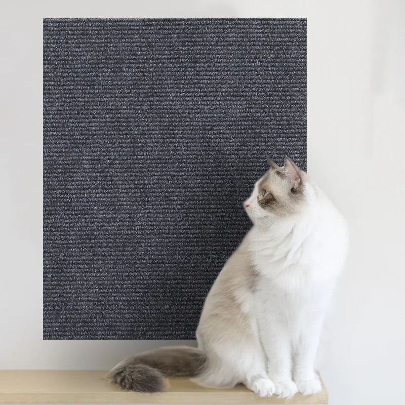 Tapis griffoir auto-adhésif découpable pour chat