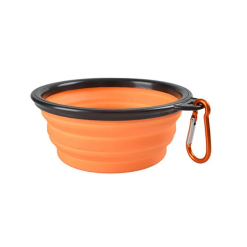 Gamelle pliable en silicone pour chien et chat