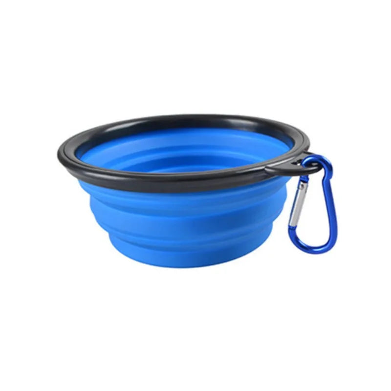 Gamelle pliable en silicone pour chien et chat
