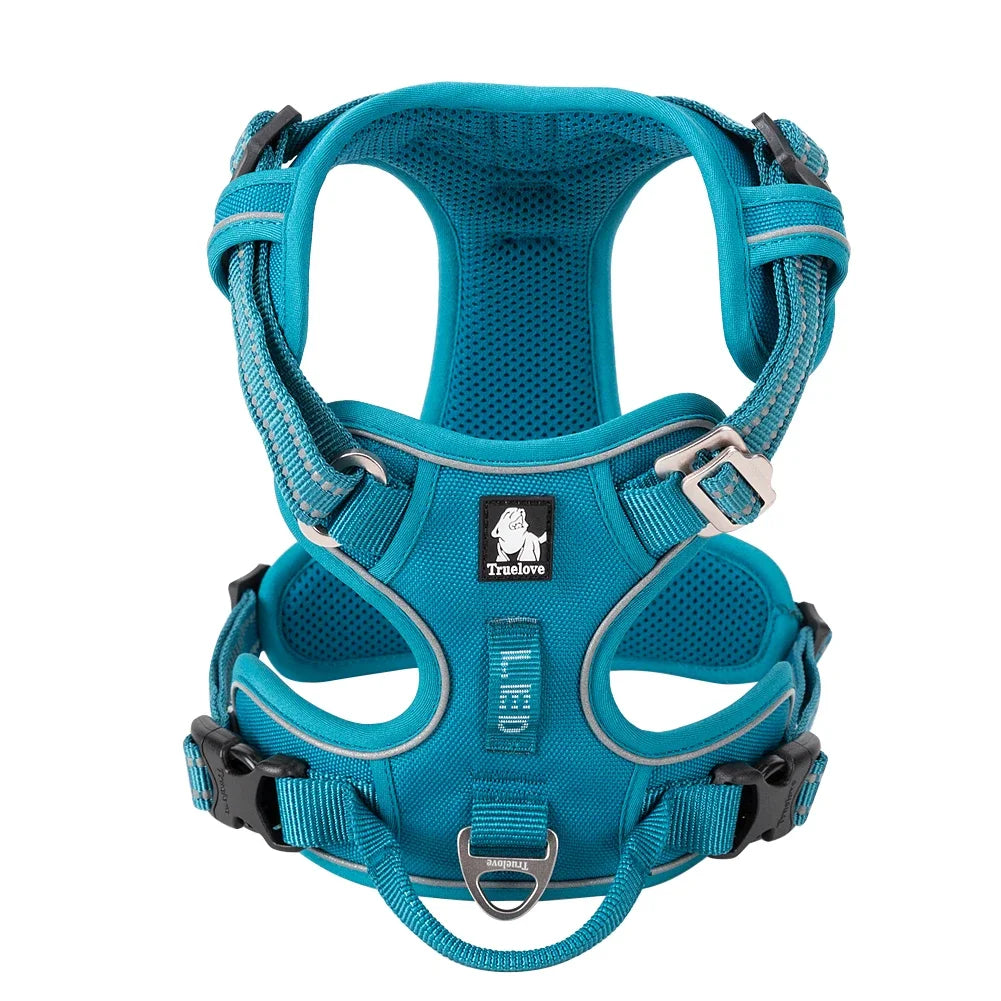 Harnais anti-traction réfléchissant pour chien