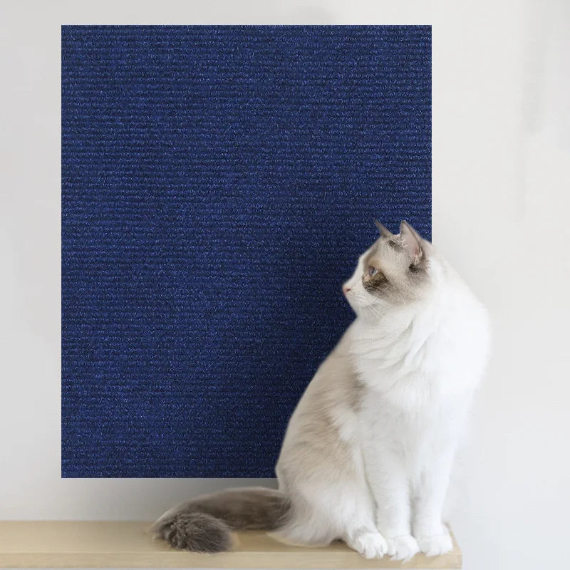Tapis griffoir auto-adhésif découpable pour chat