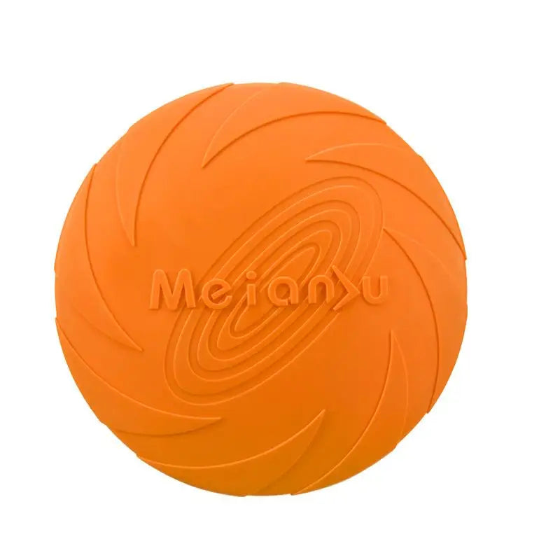 Frisbee flottant en caoutchouc pour chien