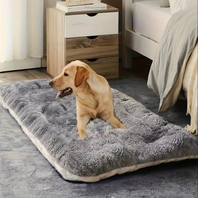 Canapé peluche ultra doux pour chien