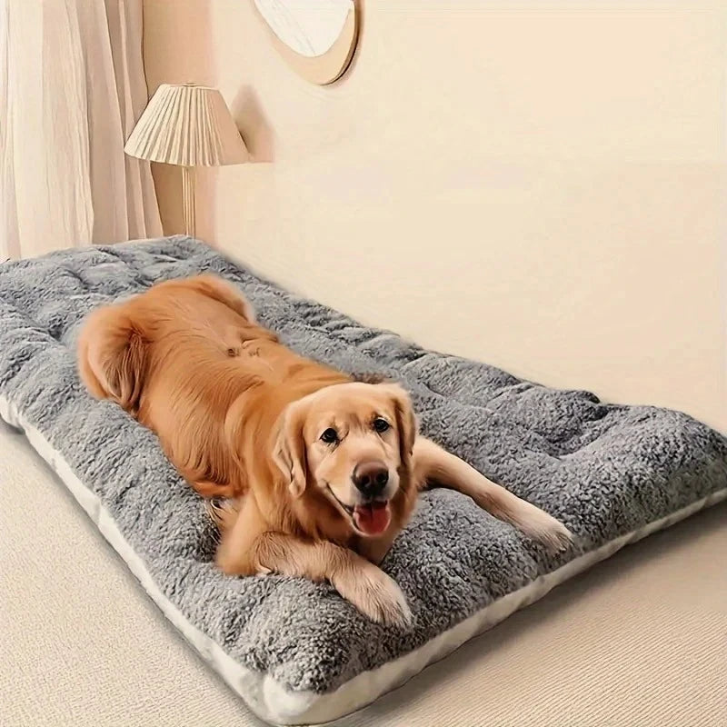 Canapé peluche ultra doux pour chien