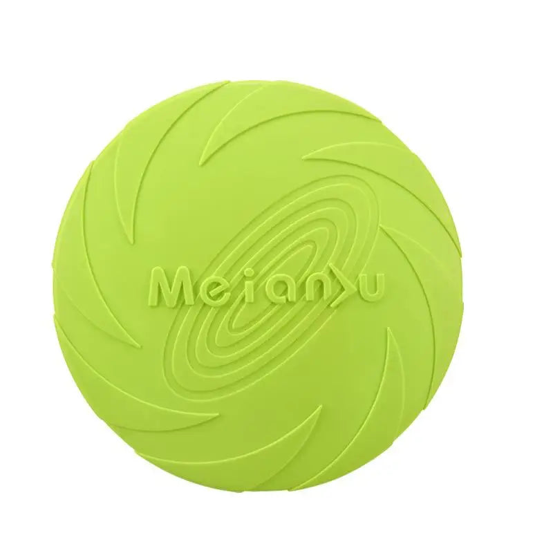 Frisbee flottant en caoutchouc pour chien
