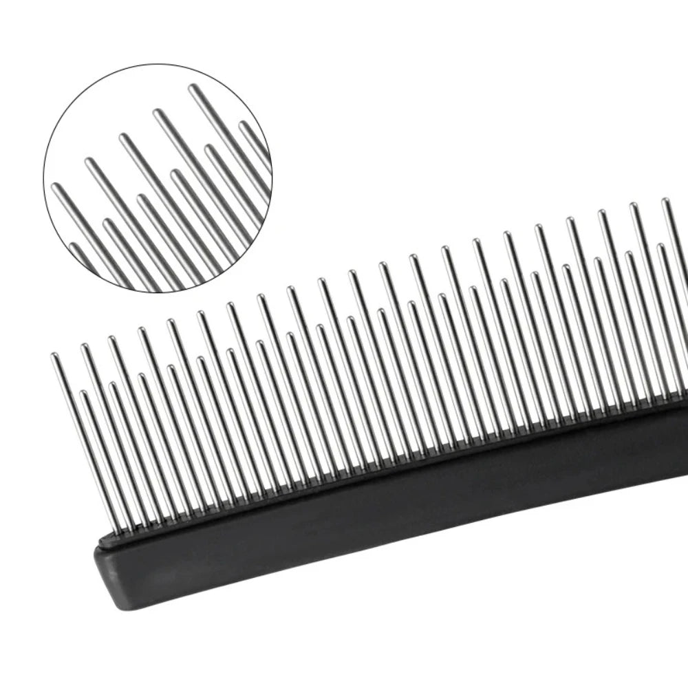 Lot de 3 brosses en inox pour chien et chat