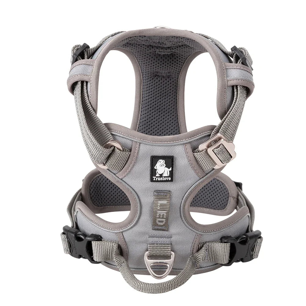Harnais anti-traction réfléchissant pour chien