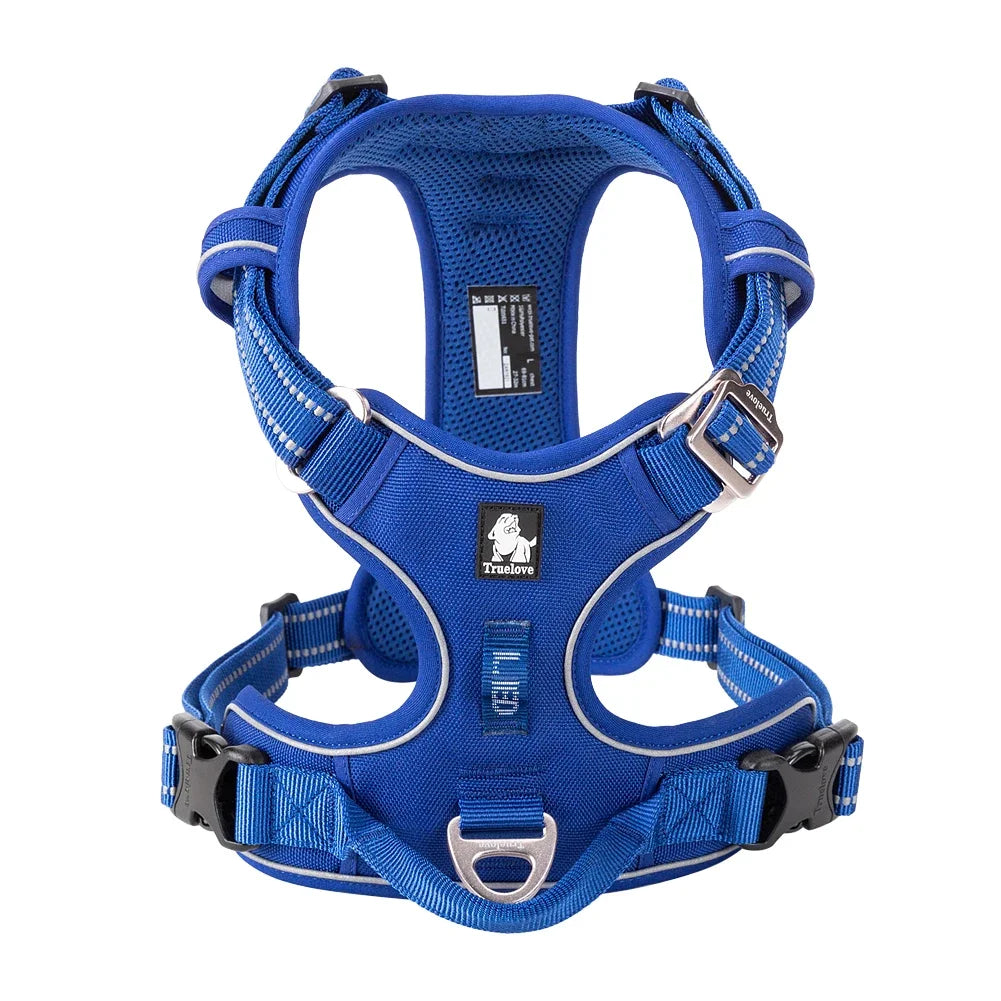 Harnais anti-traction réfléchissant pour chien