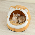 Panier douillet chaud pour chat