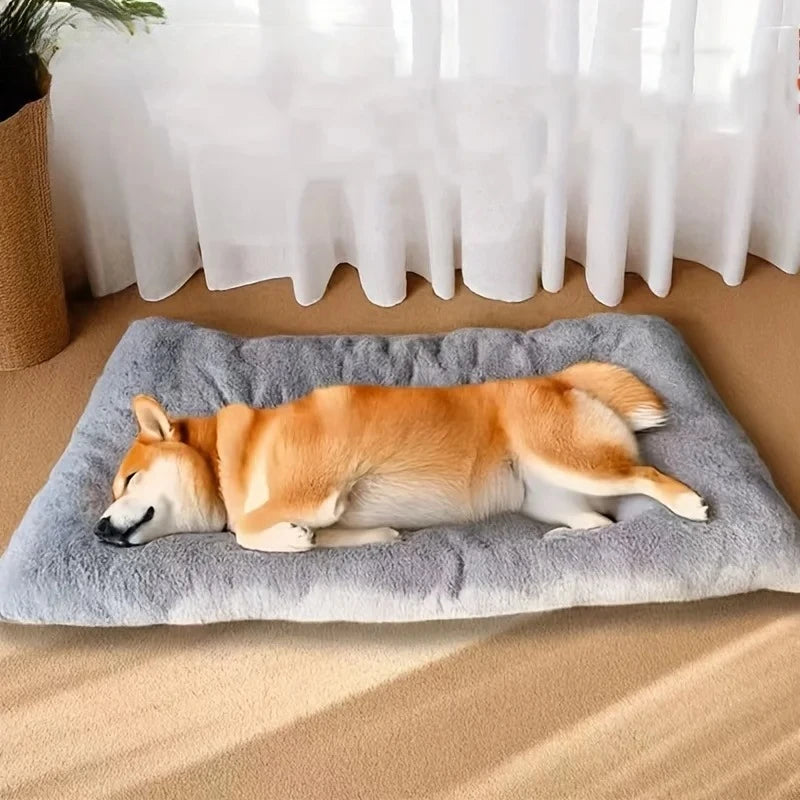 Canapé peluche ultra doux pour chien