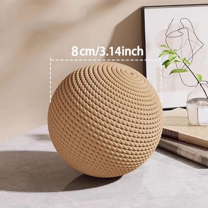 Boule griffoir sisal interactive pour chat