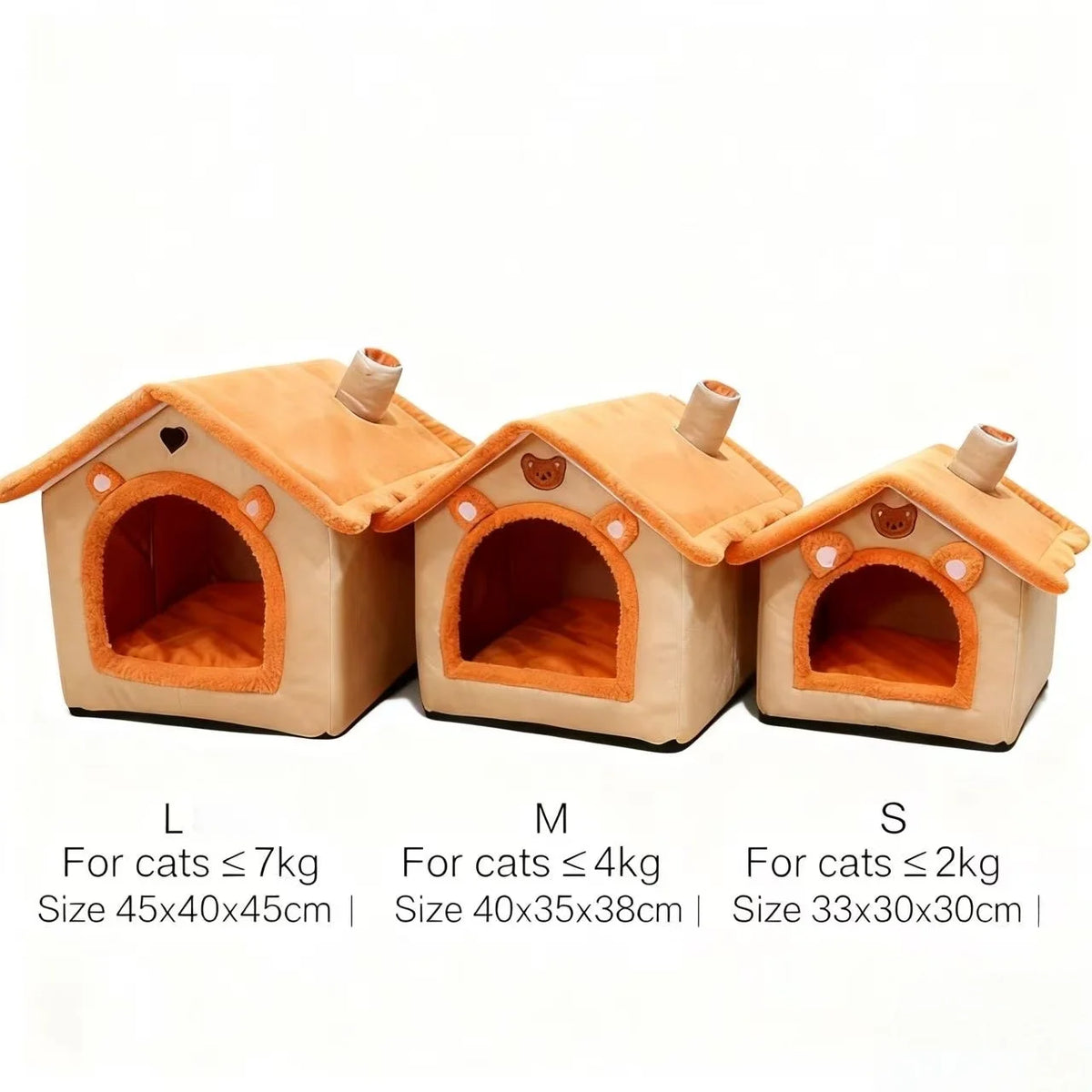 Maisonnette lit 4 saisons pour petit chien et chat