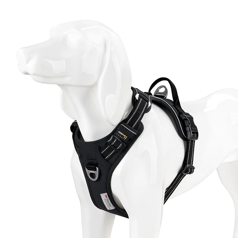 Harnais anti-traction réfléchissant pour chien