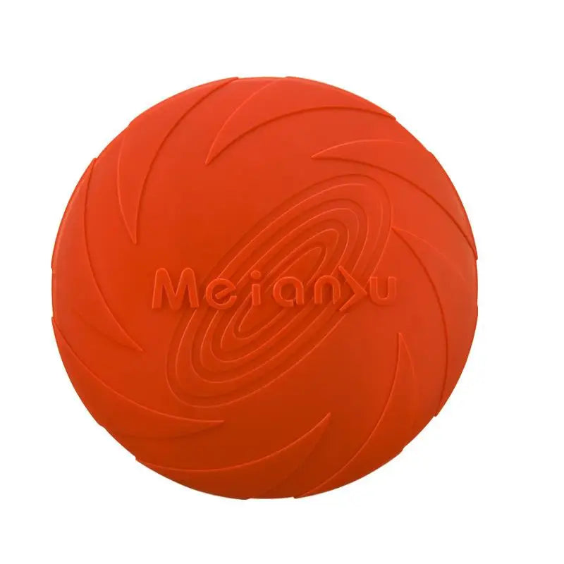 Frisbee flottant en caoutchouc pour chien