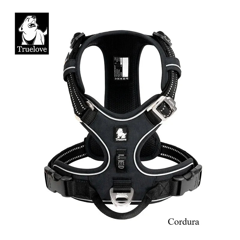 Harnais anti-traction réfléchissant pour chien