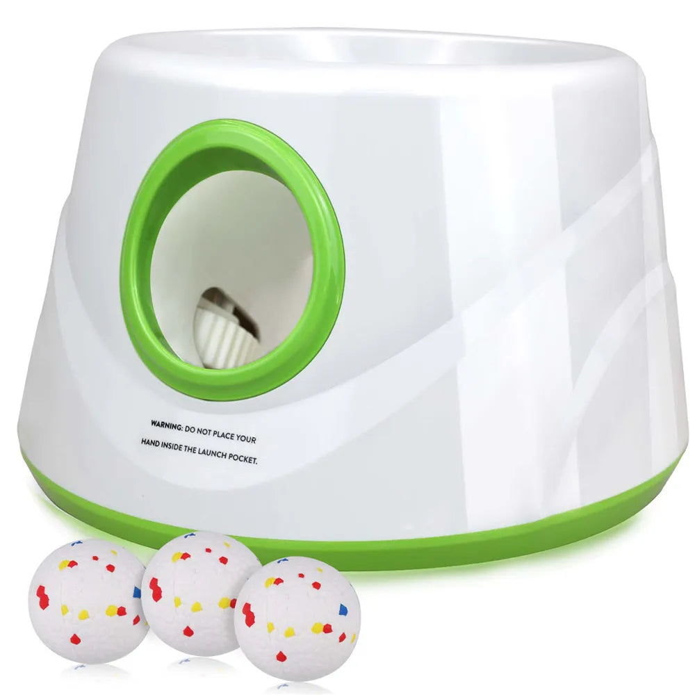 Lanceur de balles automatique intérieur/extérieur pour chien