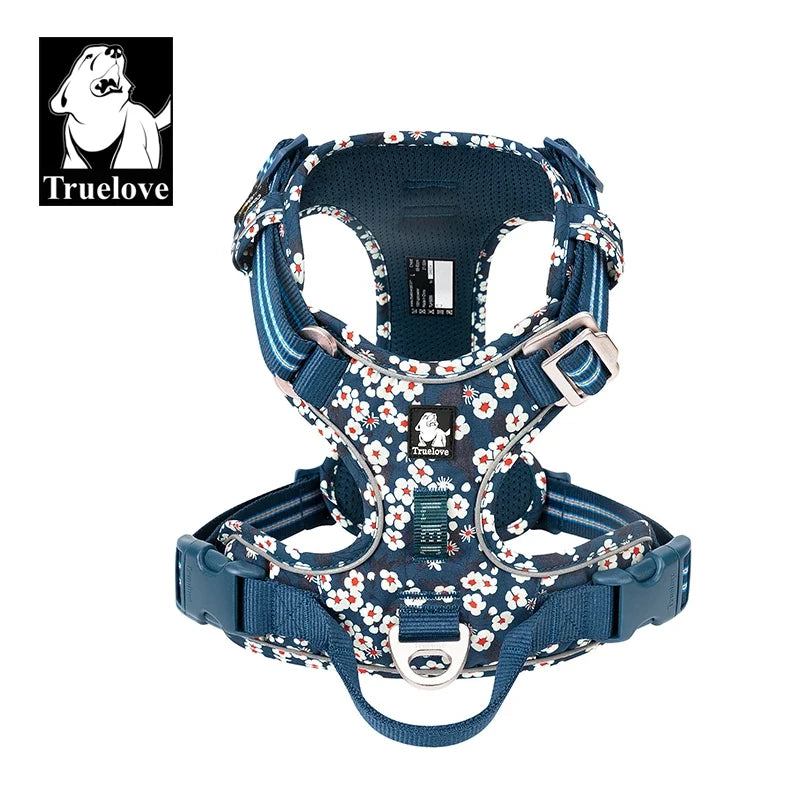 Harnais anti-traction réfléchissant pour chien