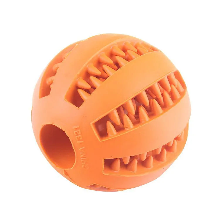 Balle à mâcher distributrice de friandises pour chien