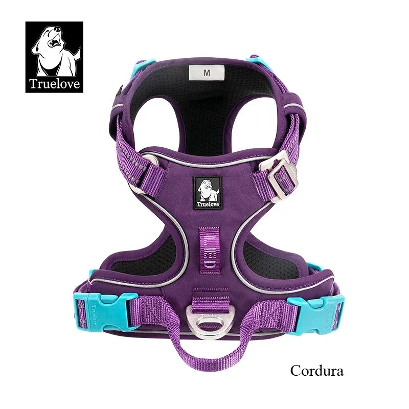 Harnais anti-traction réfléchissant pour chien