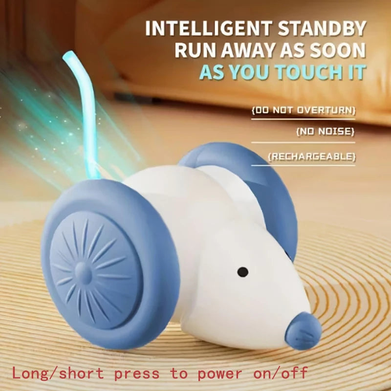 Balle interactive automatique rechargeable pour chat