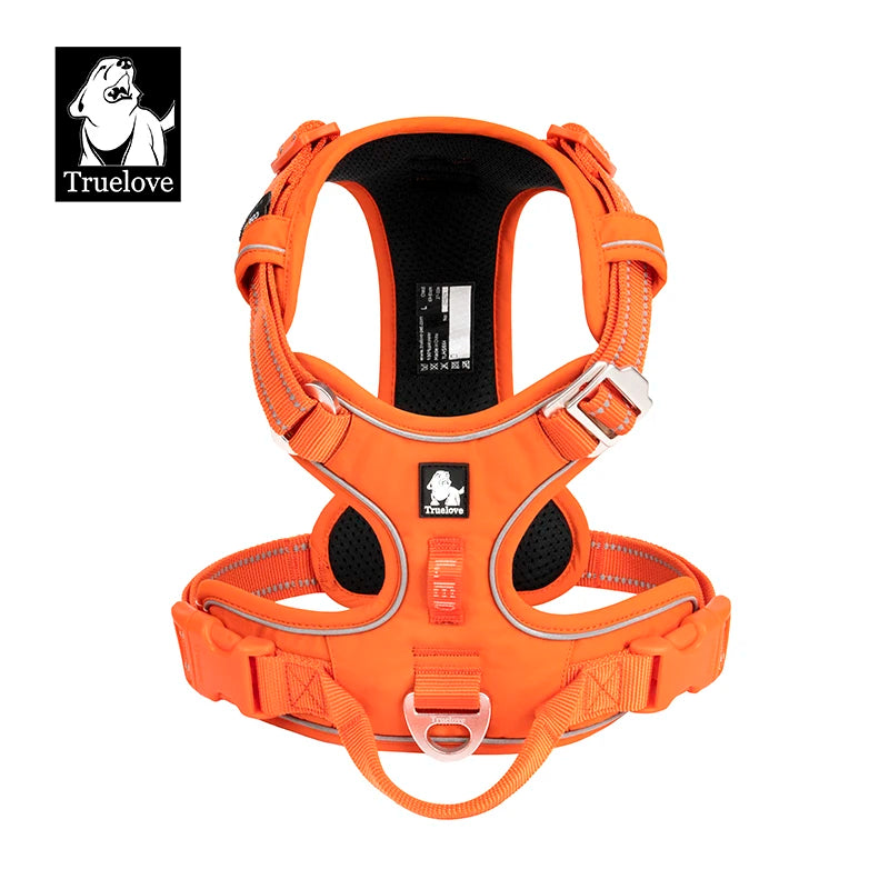 Harnais anti-traction réfléchissant pour chien