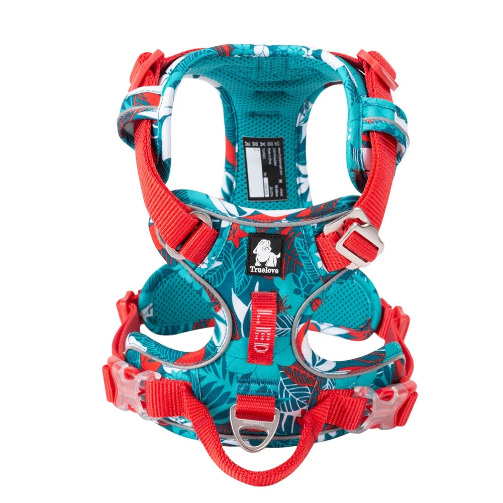 Harnais anti-traction réfléchissant pour chien