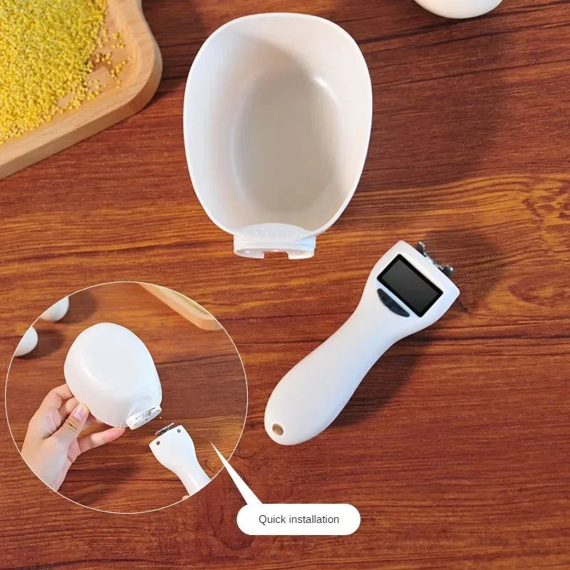 Balance électronique doseuse pour croquettes chien et chat