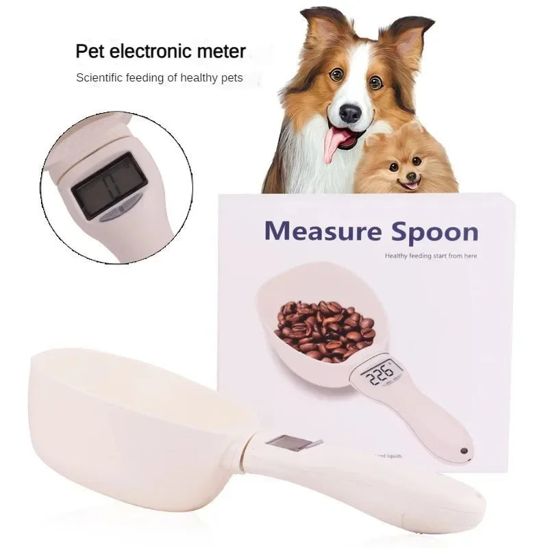Balance électronique doseuse pour croquettes chien et chat