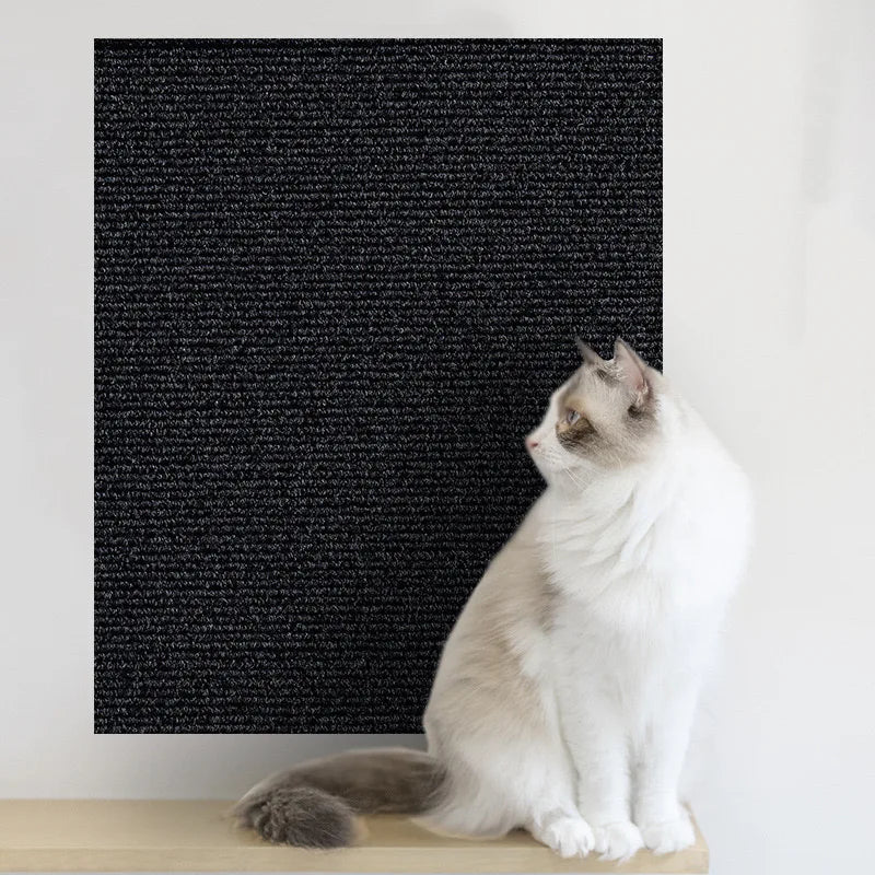 Tapis griffoir auto-adhésif découpable pour chat